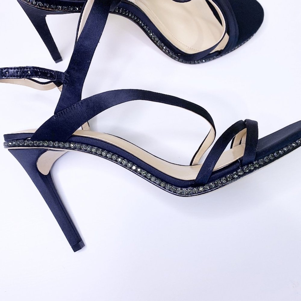 Imagine Vince Camuto Women's Gian Rhinestone Dress Sandal size 11